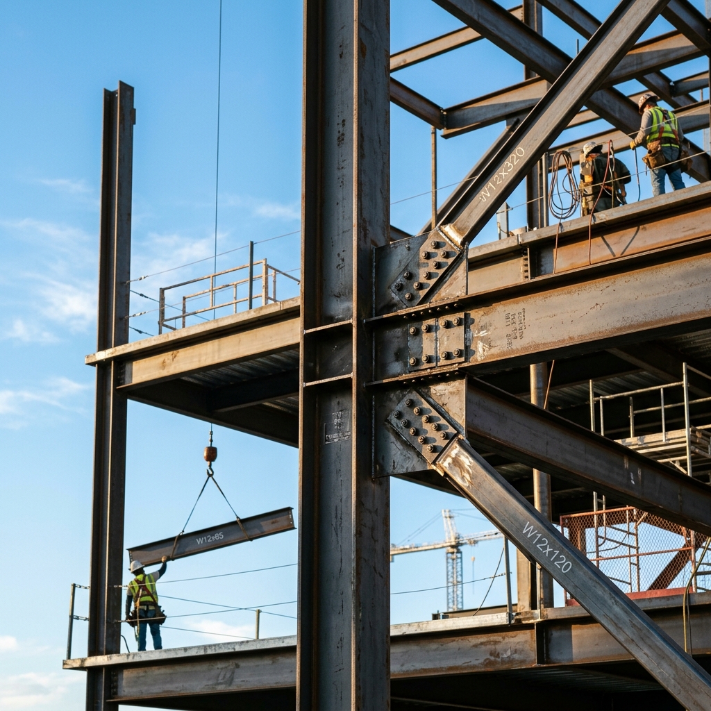 Industrial Steel Construction Framework